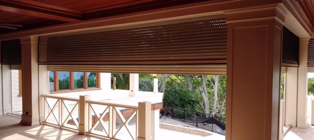 Custom-engineered luxury hurricane protection seamlessly integrated into a premium Southwest Florida home.